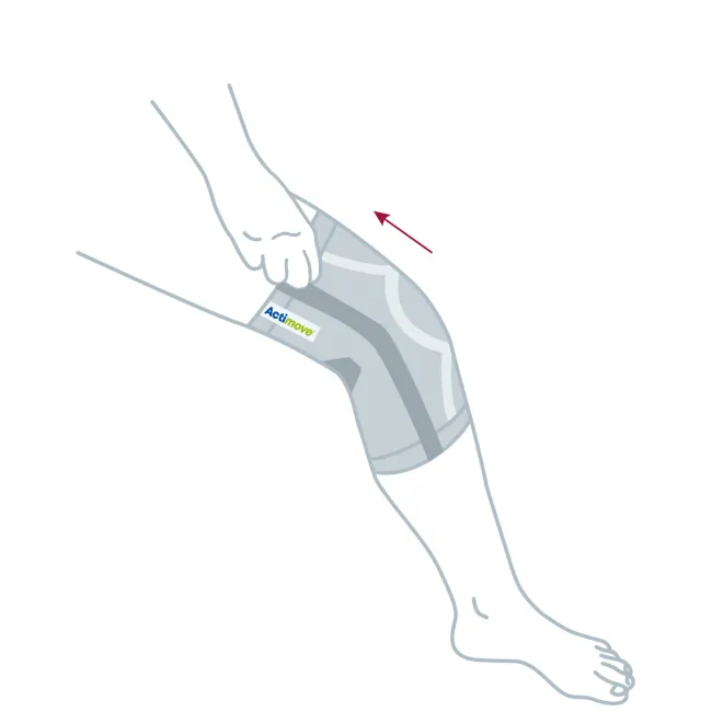 Actimove Knee Support Closed Patella, 2 Stays
