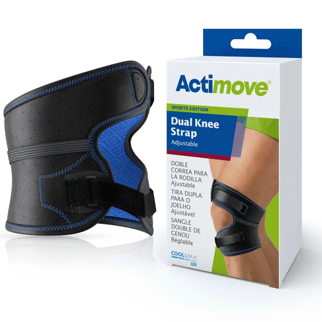 Actimove Sport Dual Knee Strap Adjustable