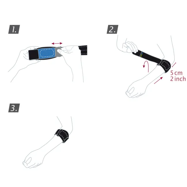 Actimove Sport Elbow Strap Hot/Cold Pack Universal