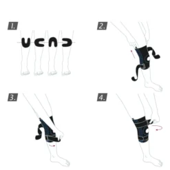 Actimove Sport Knee Stabilizer Adjustable Horseshoe & Stays