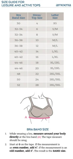 Amoena Lymph Flow Wire Free Front Closure Bra