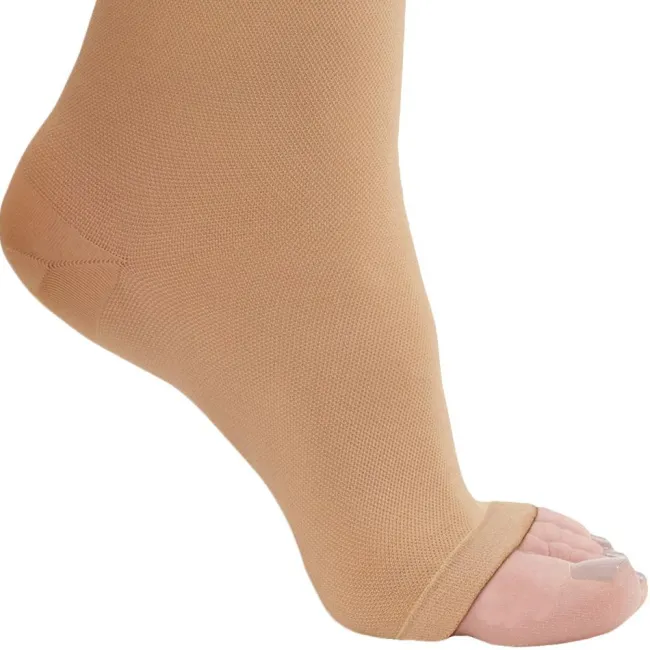 AW 322 Anti-Embolism Open Toe Knee High Stockings 18 mmHg (3 Pack)