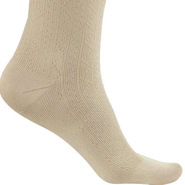 AW 109A Women's Patterned Knee High Dress Socks 15-20 mmHg