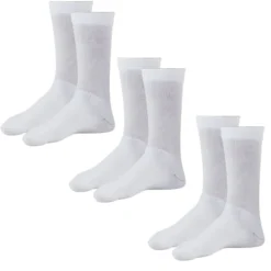 AW 131 Coolmax Crew Socks 8-15 mmHg (3 Pack)