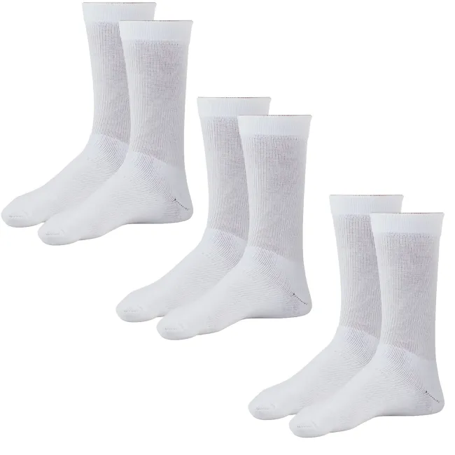 AW 130 Coolmax Crew Socks 20-30 mmHg (3 Pack)
