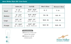 AW 130 Coolmax Crew Socks 20-30 mmHg (3 Pack)