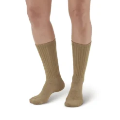 AW 190 E-Z Walker Plus Diabetic Crew Socks for Sensitive Feet 8-15 mmHg