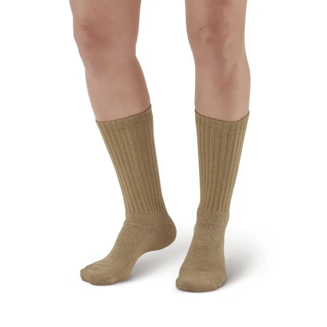 AW 190 E-Z Walker Plus Diabetic Crew Socks for Sensitive Feet 8-15 mmHg