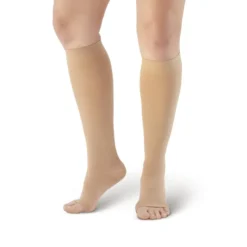 AW 301 Medical Support Open Toe Knee Highs 30-40 mmHg