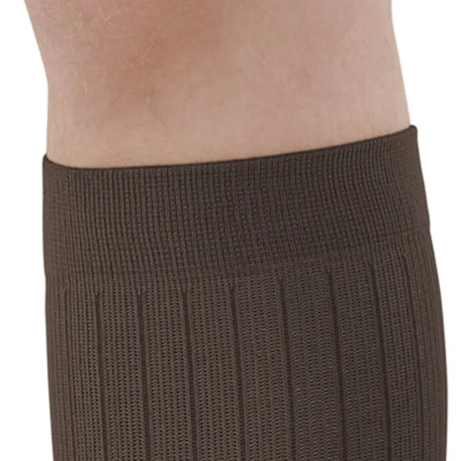 AW 129 Men's Microfiber/Cotton Knee High Dress Socks 15-20 mmHg
