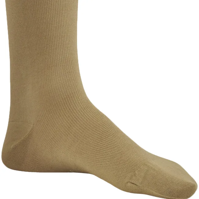 AW 624 Men's Premium Rayon Knee High Socks 8-15 mmHg