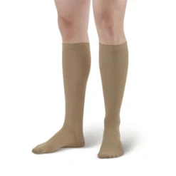 AW 166 Men's Travel Knee High Socks 15-20 mmHg
