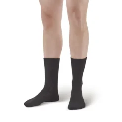 AW 737 Polyester Diabetic Crew Socks (Two Pack)