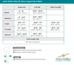 AW 18 Sheer Support Knee Highs 20-30 mmHg