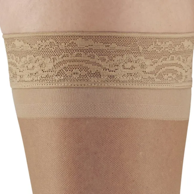 AW 4 Sheer Support Thigh Highs w/Top Band 15-20 mmHg