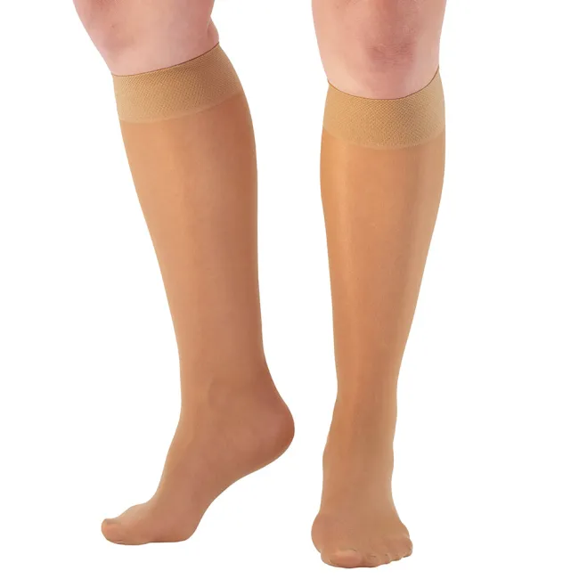 AW 76 Soft Sheer Knee Highs 8-15 mmHg (3 Pack)