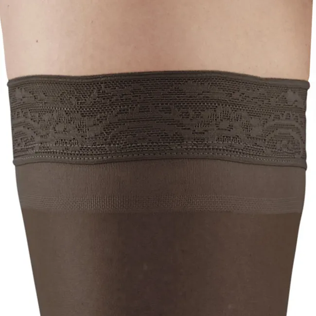 AW 74 Soft Sheer Thigh Highs w/Band 8-15 mmHg (3 Pack)