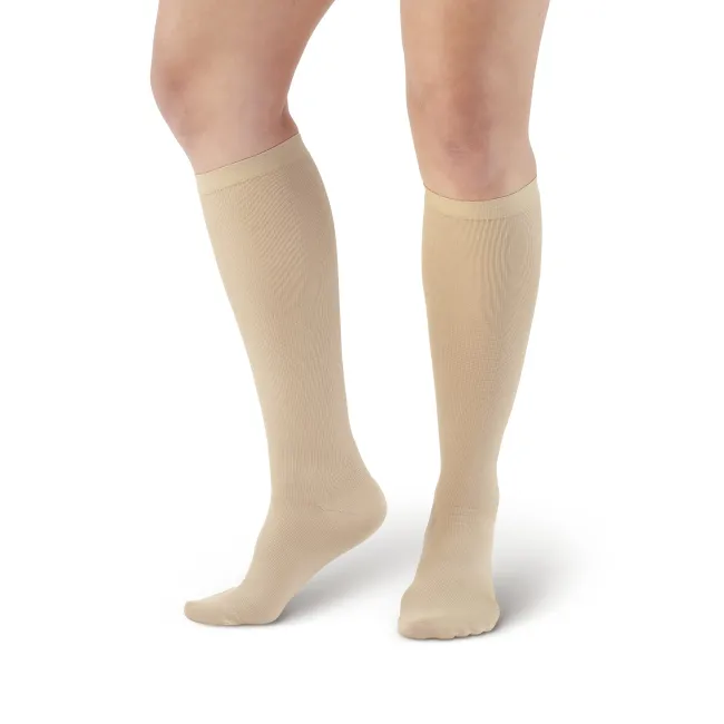 AW 115 Women's Microfiber Knee High Trouser Socks 8-15 mmHg
