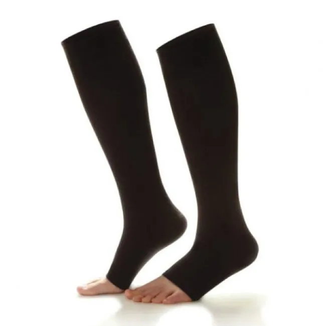 Dr. Comfort Open Toe Knee High Socks 20-30 mmHg