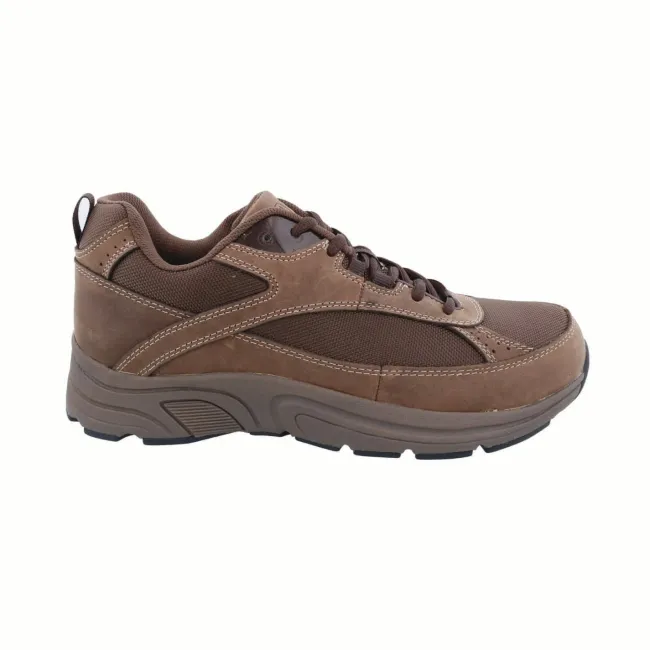 Drew Men's Athletic Aaron Shoes Brown/Nylon Mesh