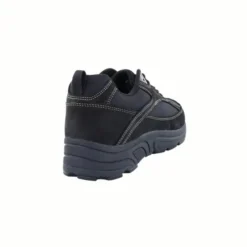 Drew Men's Athletic Aaron Shoes Black Leather/Nylon Mesh