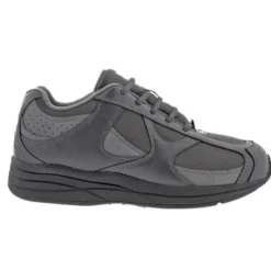 Drew Men's Surge Leather Athletic Shoes Grey