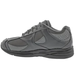 Drew Men's Surge Leather Athletic Shoes Grey