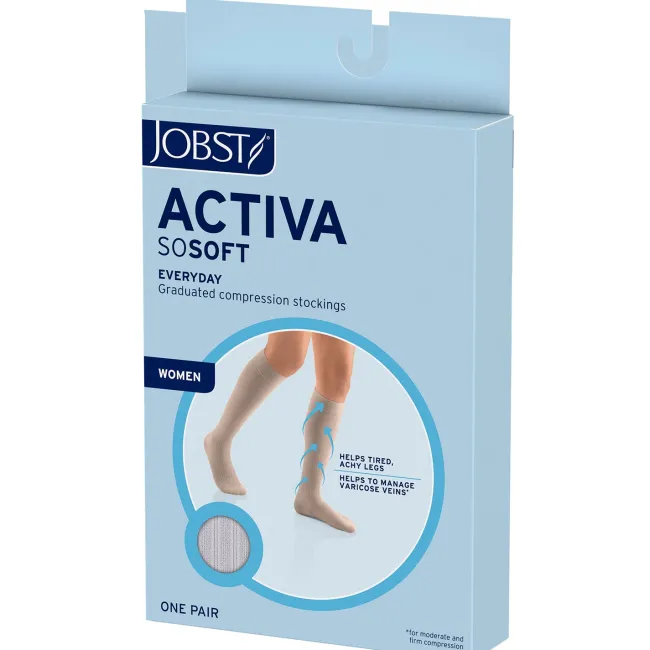 Jobst ACTIVA SoSoft Compression Socks Brocade 20-30 mmHg