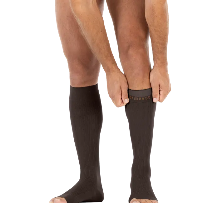 Jobst For Men Open Toe Softfit Knee Highs 20-30 mmHg