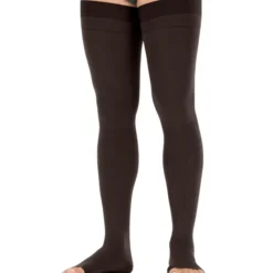 Jobst for Men Open Toe Thigh Highs w/Dot Band 20-30 mmHg
