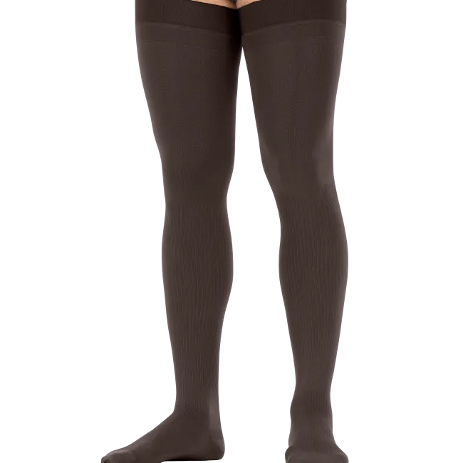 Jobst for Men Thigh Highs w/Dot Band 30-40 mmHg