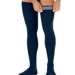 Jobst for Men Thigh Highs w/Dot Band 15-20 mmHg