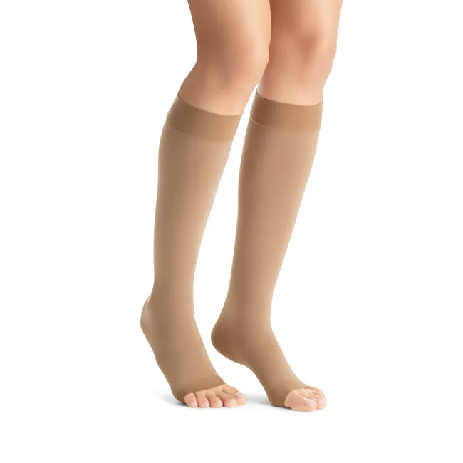 Jobst Opaque Open Toe Maternity Knee Highs 20-30 mmHg