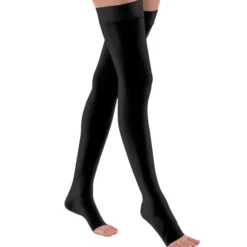 Jobst Relief Open Toe Thigh Highs w/Silicone Dot Band 15-20 mmHg