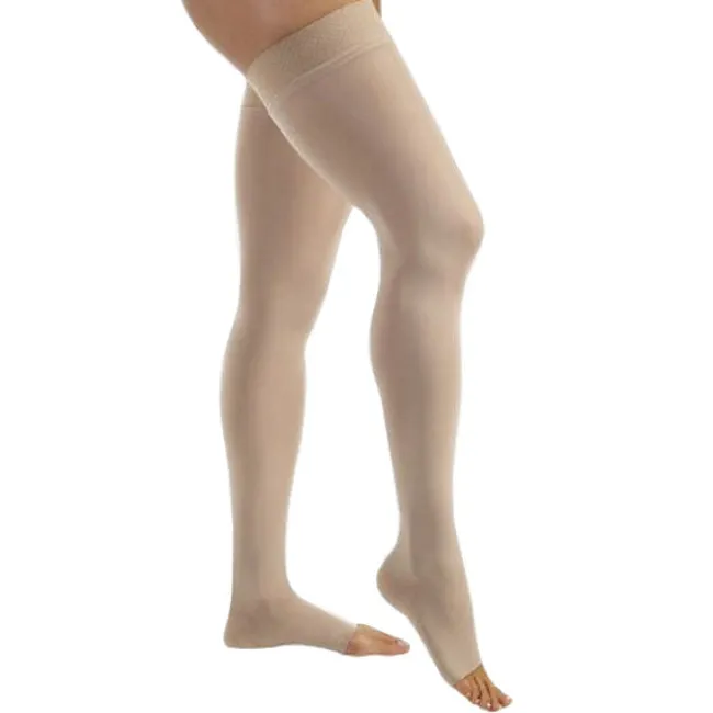Jobst Relief Open Toe Thigh Highs w/Silicone Dot Band 15-20 mmHg