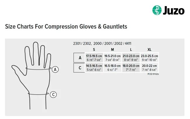 Juzo 4411 Basic Glove 20-30 mmHg