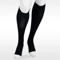 Juzo 6091 Dual Stretch Open Toe Knee Highs 20-30 mmHg