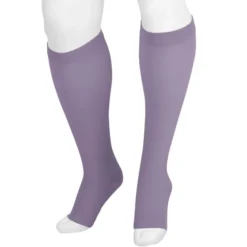 Juzo Dynamic 3511 Signature Collection Trend Colors Open Toe Knee Highs w/Silicone Band 3.5cm 20-30 mmHg