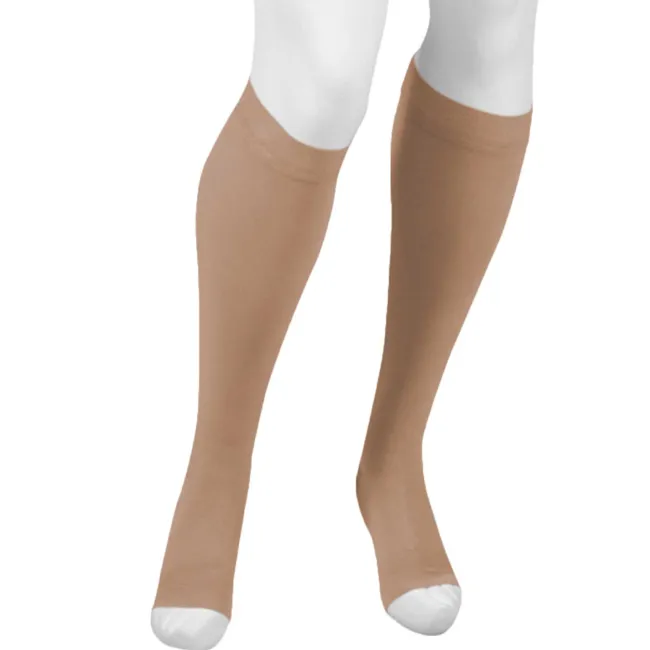 Juzo Move 3612 Open Toe Knee Highs w/Silicone Band 30-40 mmHg