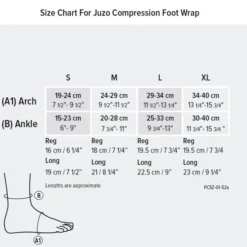 Juzo 6020 Short Stretch Cooling Wrap Foot