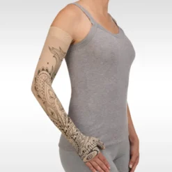 Juzo Soft 2002 Signature Collection Print Boho Spirit Henna Armsleeve 30-40 mmHg
