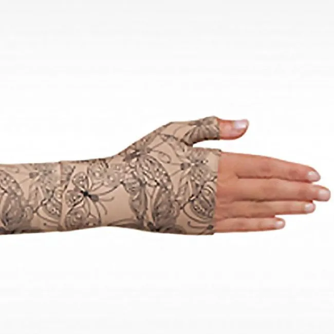 Juzo Soft 2002 Signature Collection Print Henna Gauntlet 30-40 mmHg Left