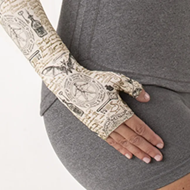 Juzo Soft 2000 Signature Collection Print Gauntlet 15-20 mmHg Right