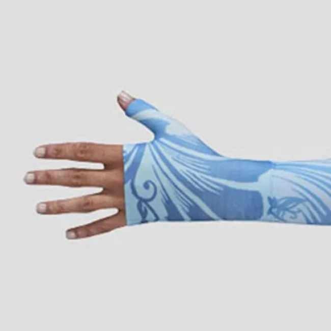 Juzo Soft 2001 Signature Collection Print Butterfly Gauntlet 20-30 mmHg Right