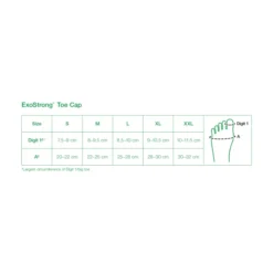 L&R Solaris ExoStrong Toe Cap 15-20 mmHg