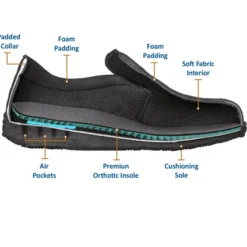 Orthofeet Men's Lincoln Center Dress Shoes