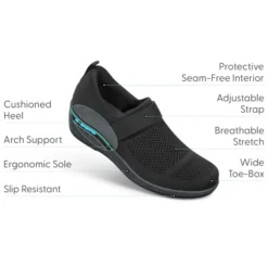 Orthofeet Women's Eve Casual Shoes