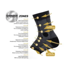 OS1st AF7 Ankle Bracing Sleeve Left Foot