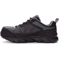 Propet Men's Seeley II Work Shoes Black/Grey