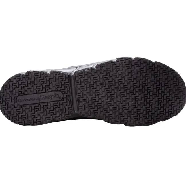 Propet Men's Seeley II Work Shoes Black/Grey